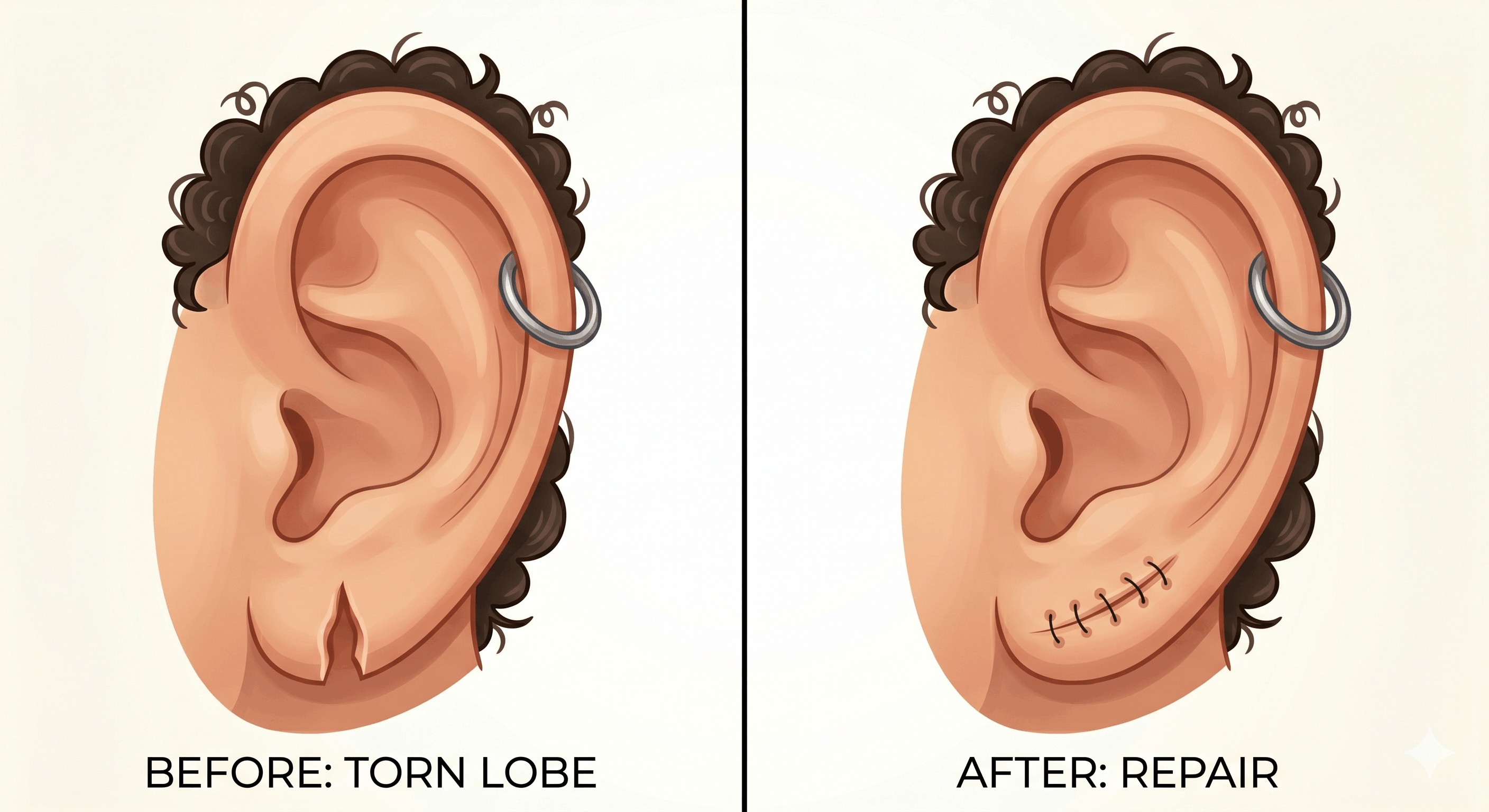  Earlobe Piercing to Heal